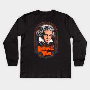 LUDWIG VAN Kids Long Sleeve T-Shirt